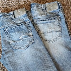 Silver Gordie Jeans